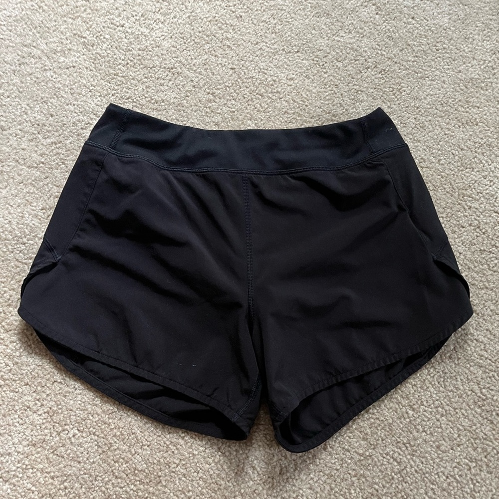 Athleta girl black shorts size large